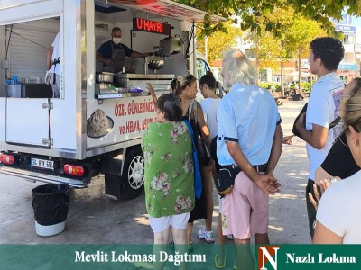 Mevlit Lokması Dağıtımı Nazlı Lokma