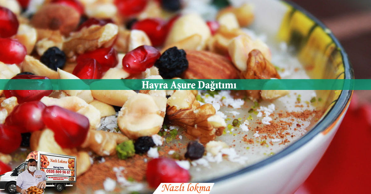 İzmir hayra aşure dağıtımı